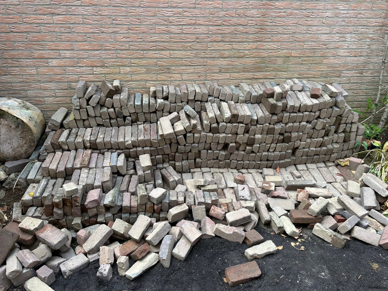 Mooie oud gebakken waal en dikformaatjes, Ophalen, Overige materialen, Gebruikt, Kei