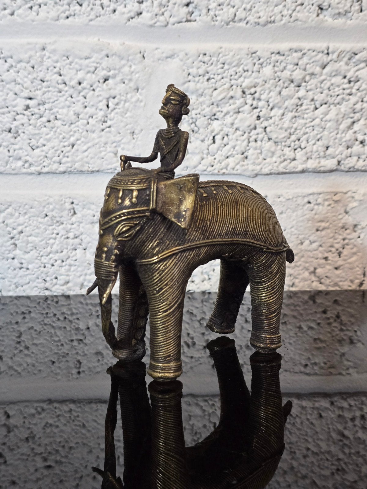 antiek indische brons, Antiek en Kunst, Ophalen of Verzenden, Brons