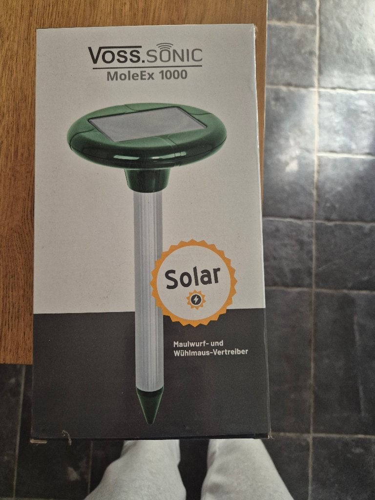 VOSS.sonic MoleEx 1000 mollenverjagers, Ophalen of Verzenden, Nieuw, Ongediertebestrijding