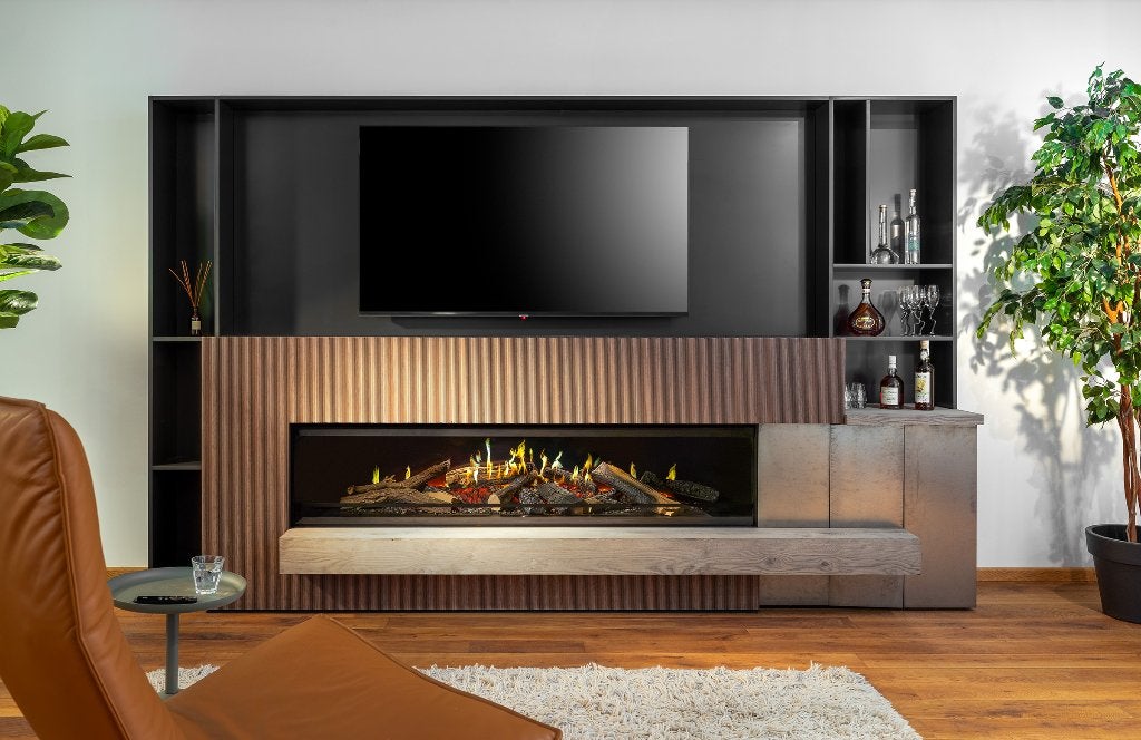 Kalfire E-one 190F, Ophalen, Nieuw, Inbouwhaard, Elektrische haard