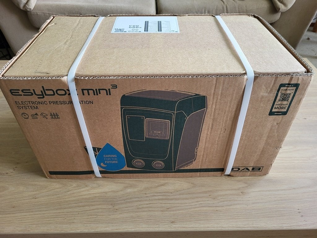 DAB Esybox Mini 3 Hydrofoorpomp - Nieuw met garantie en bon, Tuin en Terras, Ophalen of Verzenden, Nieuw, Elektrisch, Hydrofoorpomp