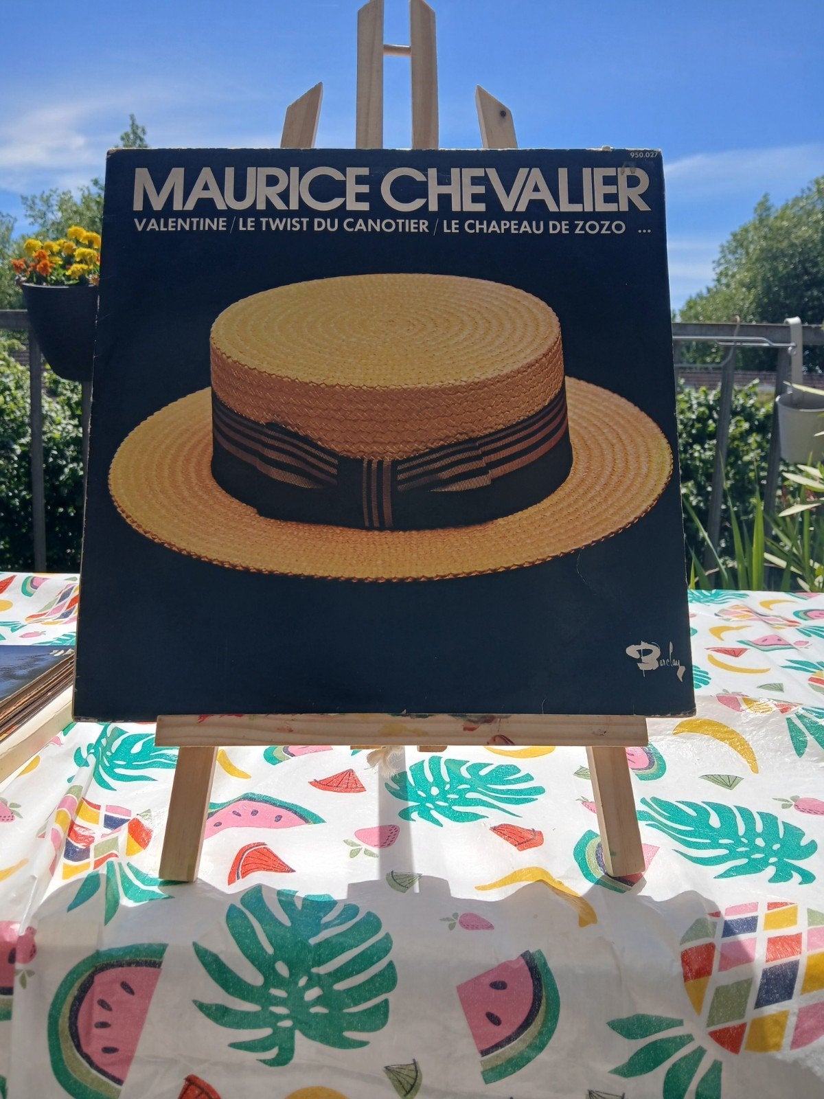 Maurice Chevalier - Valentine / Le Twist du Canotier LP, Ophalen of Verzenden