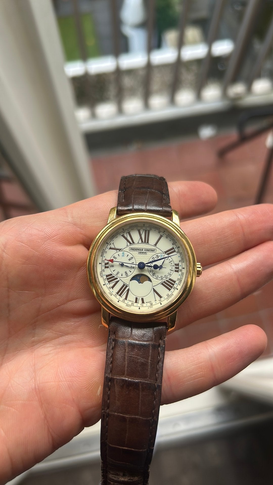 Frederique Constant Classics Business Timer FC-270EM4P5, Ophalen of Verzenden, Polshorloge, Overige merken