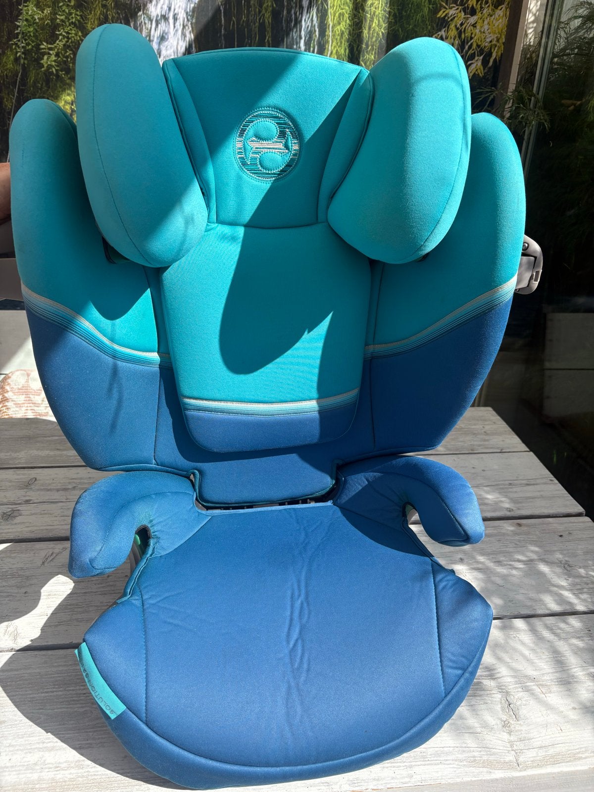 Cybex Solution S2 i-Fix autostoel - Blauw, Gebruikt, 15 t/m 36 kg, Verstelbare rugleuning, Isofix