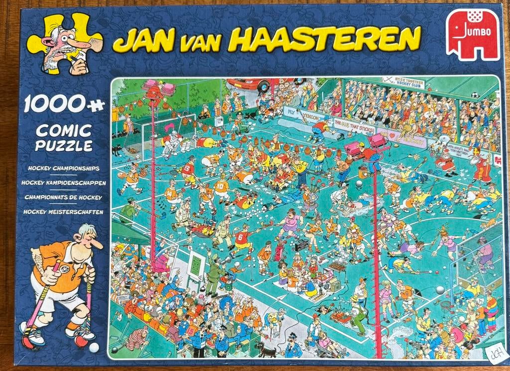 JVH 1000 stukjes Hockey kampioenschappen, Ophalen of Verzenden, 500 t/m 1500 stukjes, Zo goed als nieuw