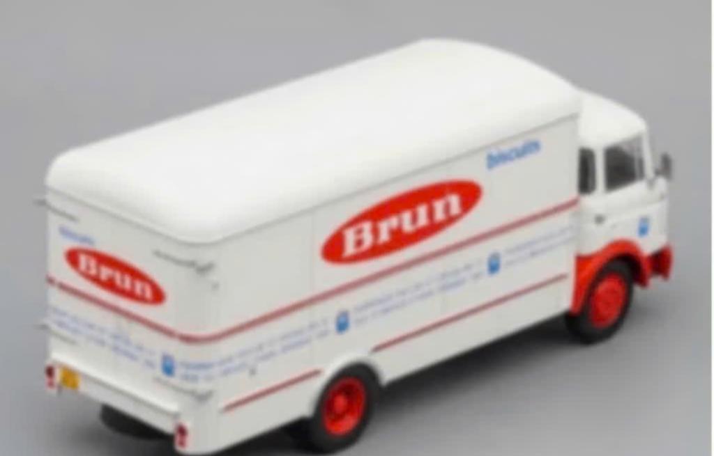 Berliet GAK 70 BRUN biscuit schaal 1/43 SERIE Berliet # 68, Verzenden, Nieuw, Bus of Vrachtwagen, Overige merken