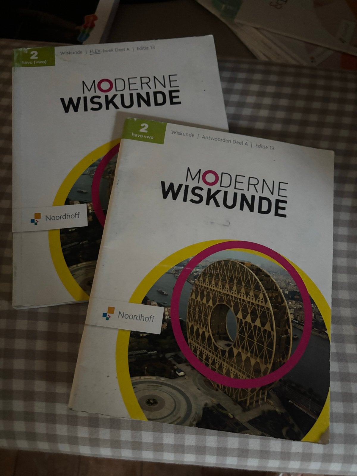 Moderne Wiskunde 2 havo/vwo deel A met antwoorden, Ophalen of Verzenden, Gelezen, HAVO, Wiskunde A