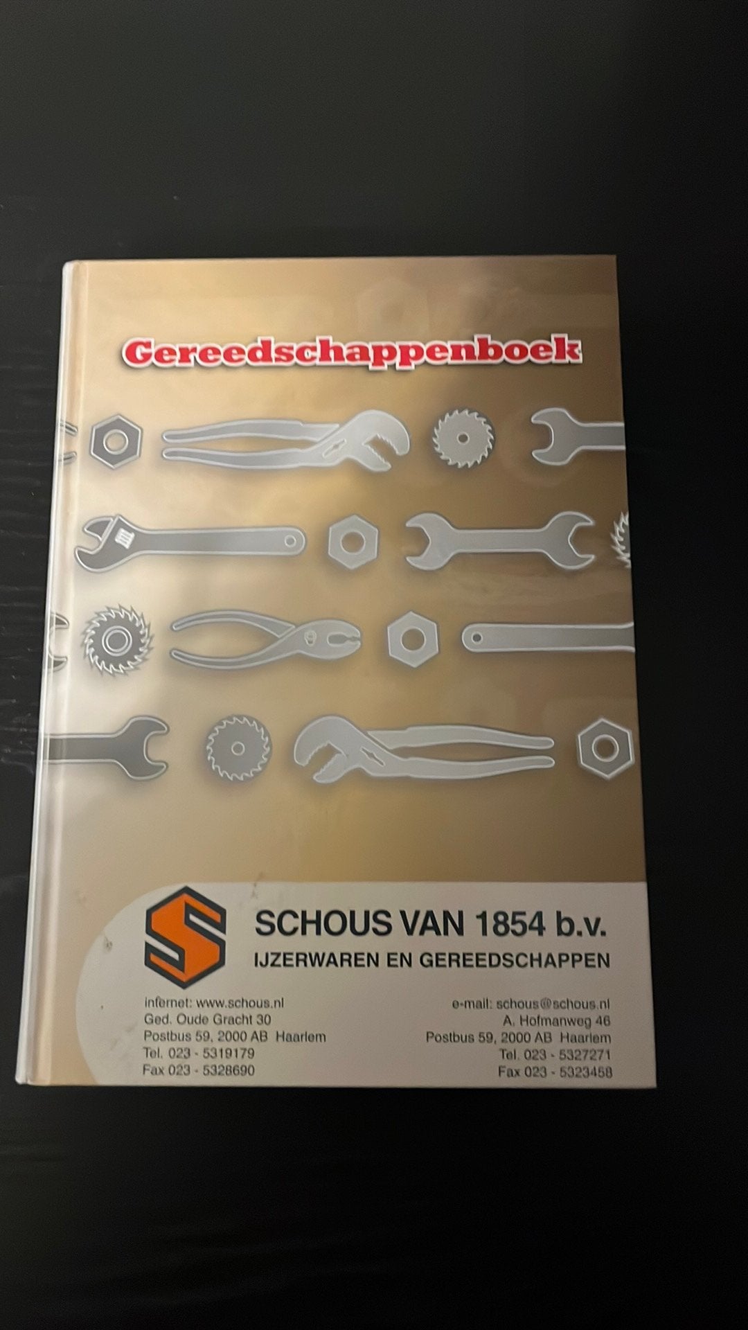 Gereedschappenboek Schous van 1854 b.v., Boeken, Techniek, Ophalen, Zo goed als nieuw, Metaaltechniek