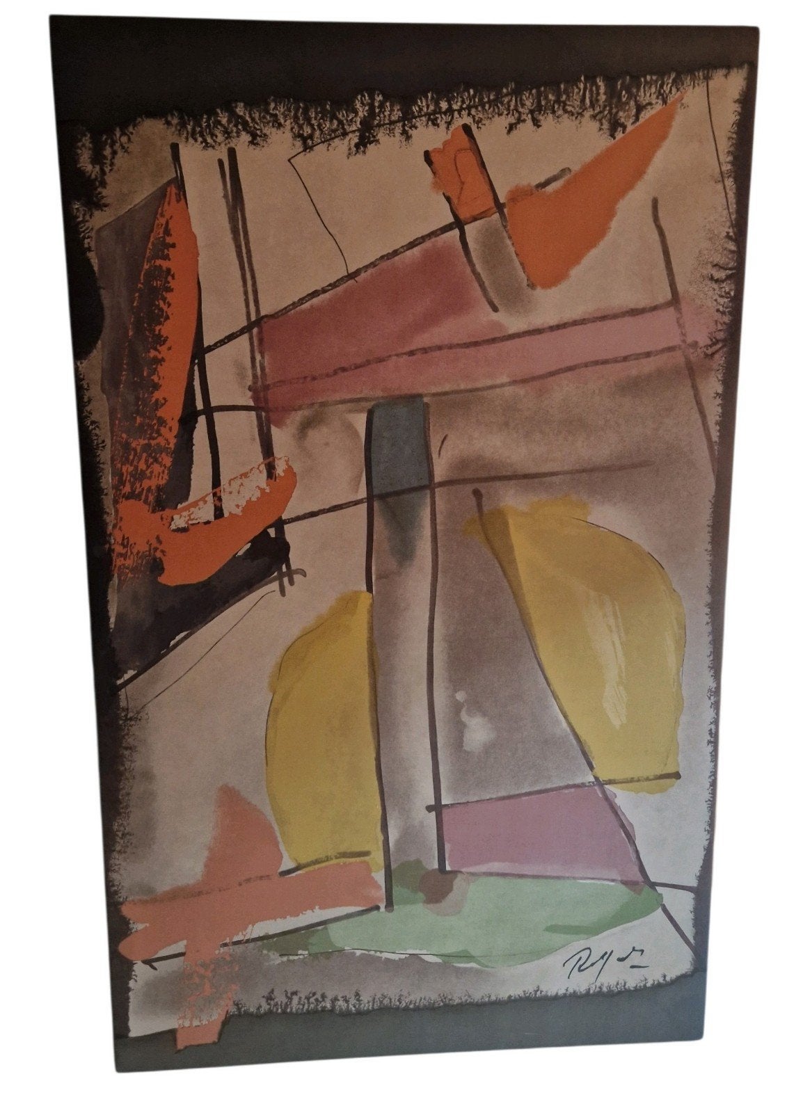 XL Robert Jacobsen origineel wanddoek mid century 210x130, Huis en Inrichting, Woonaccessoires | Wanddecoraties, Ophalen of Verzenden