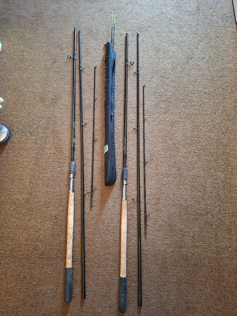2x Preston Carbon Active 11-13" Feeder, Ophalen, Zo goed als nieuw, Werphengel