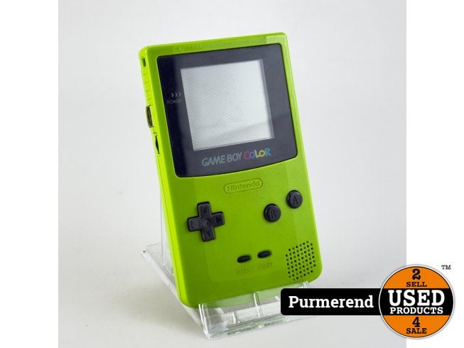 Nintendo GameBoy Color Groen, Nintendo, Zo goed als nieuw, Support@nintendo.com, 11-1 Hokotate-cho, Kamitoba, Minami-ku
Kyoto 601-8501
Japan