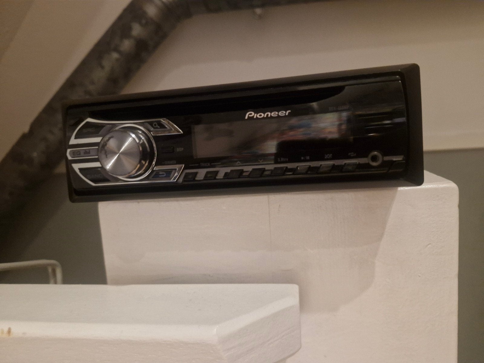 Pioneer autoradio met subwoofer aansluiting, Ophalen, Gebruikt
