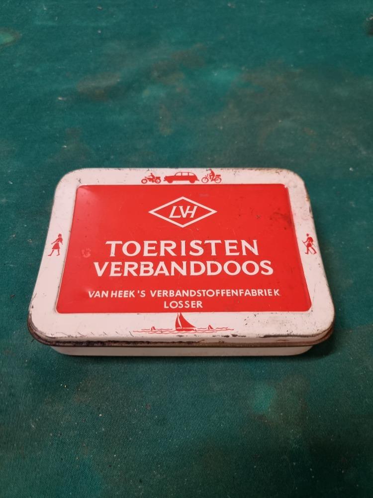 blik toeristen verbanddoos lvh, Verzamelen, Ophalen of Verzenden