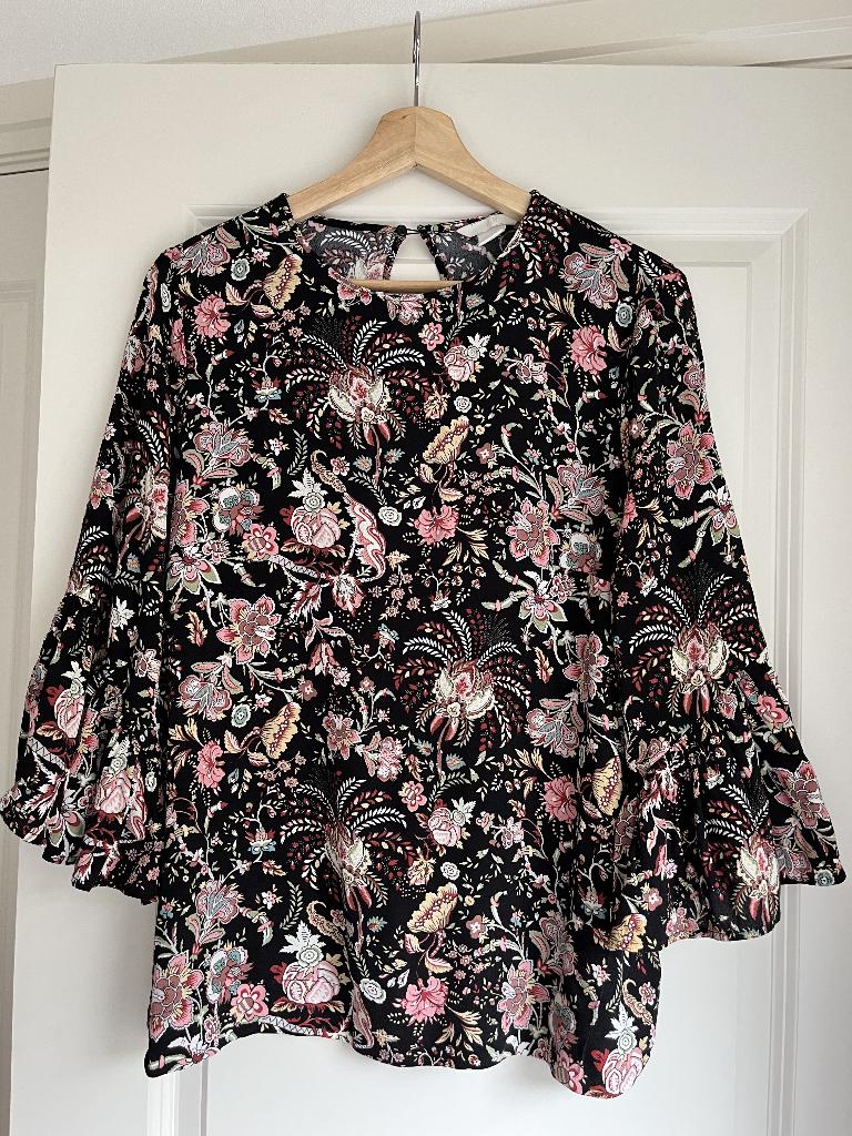 H&M blouse vleermuis mouwen maat 44, H&M, Overige kleuren, Maat 42/44 (L), Ophalen of Verzenden