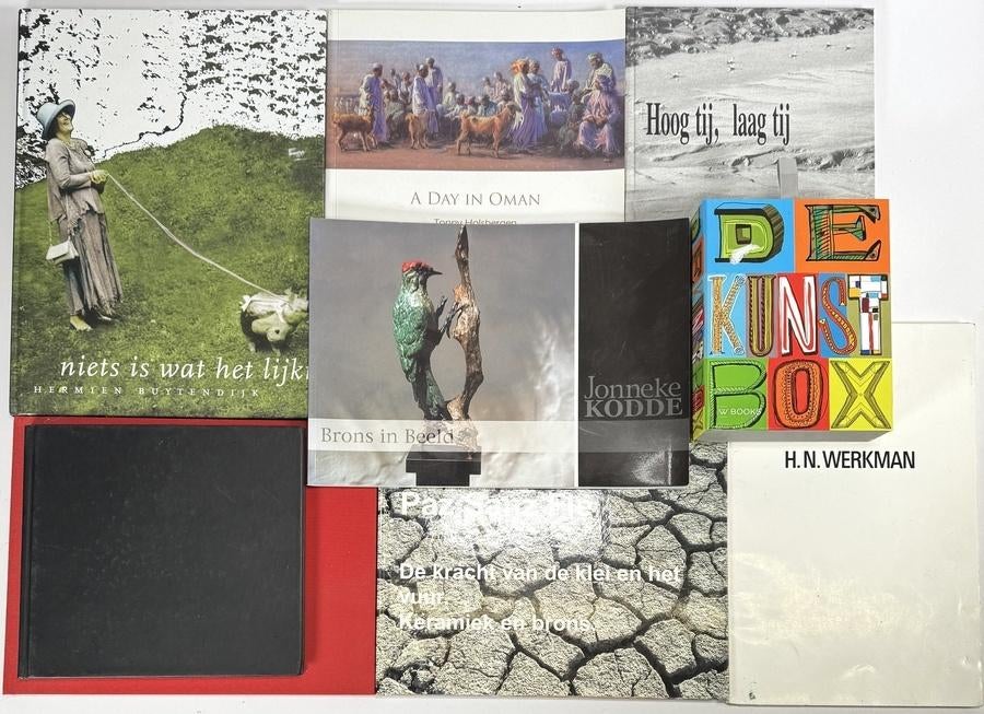 1115. Kunstboeken - diverse auteurs, 1990-2010, Antiek en Kunst, Ophalen of Verzenden