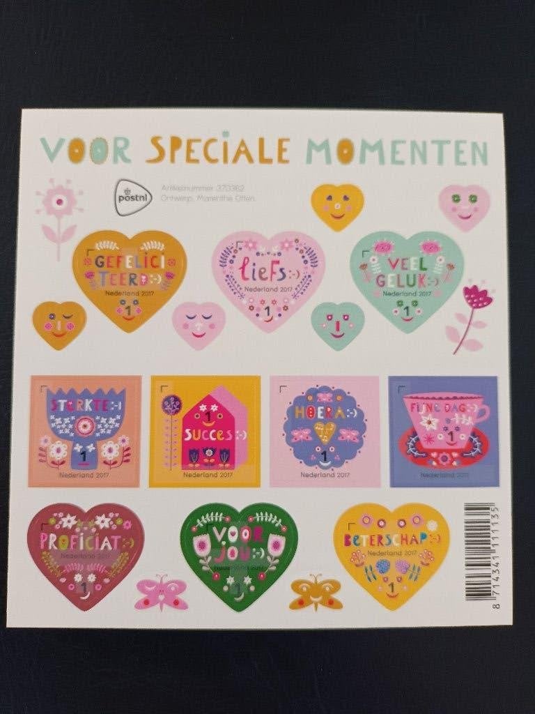 NVPH V3505-14 > Speciale momenten uit 2017 > Luxe postfris !, Verzenden, Na 1940, Postfris