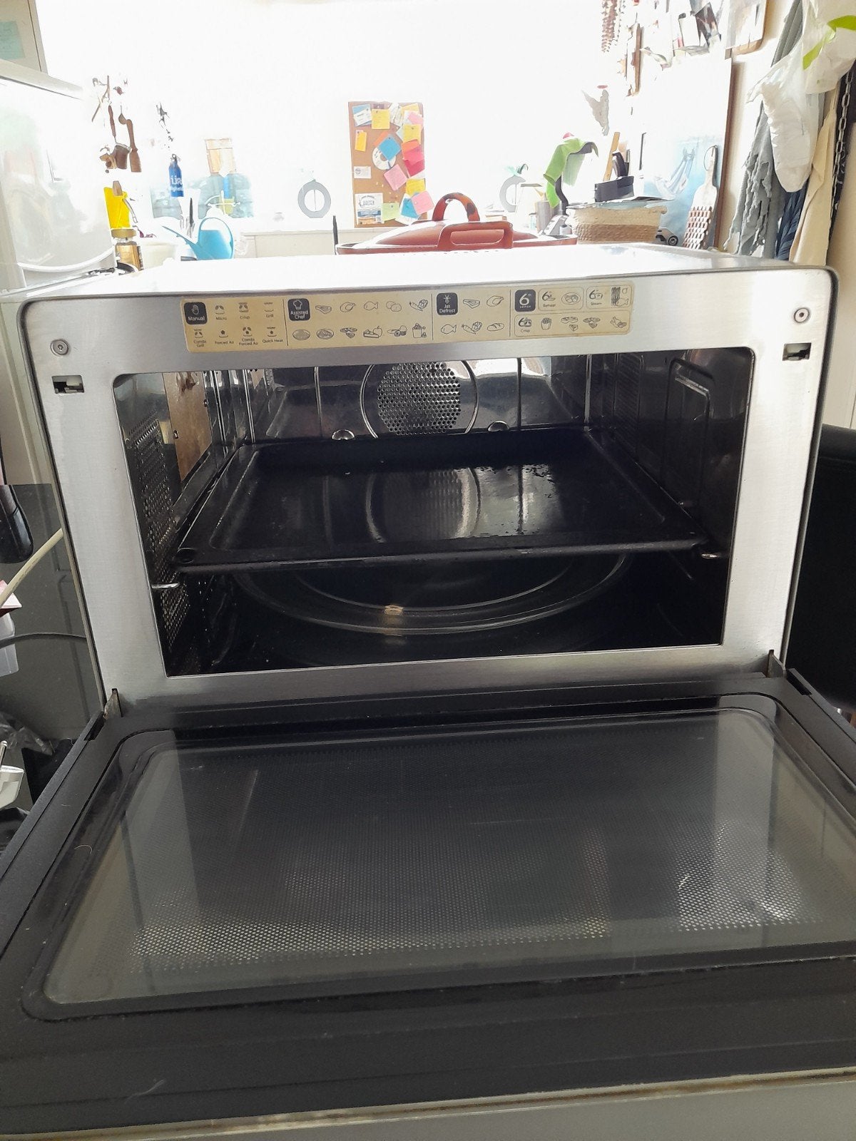 kombie magnetron  met grill, Ophalen, Minder dan 45 cm