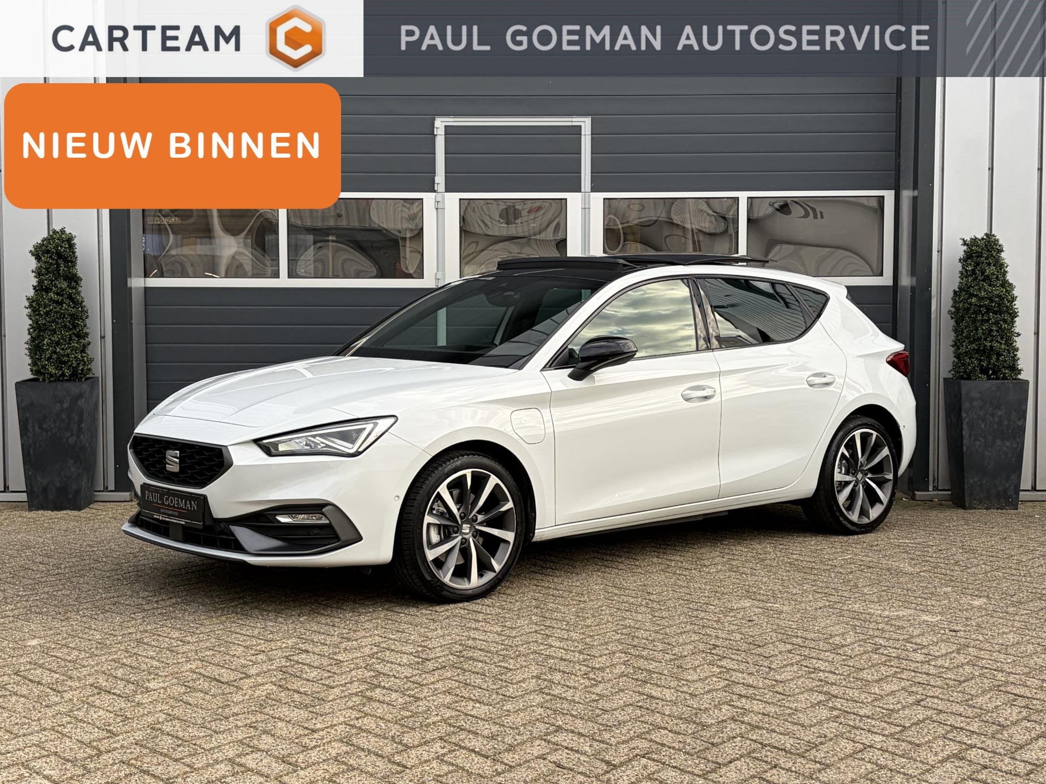 SEAT Leon 1.4 TSI eHybrid PHEV FR Business Intense | Pano |, Auto's, Stof, Gebruikt, Euro 6, Leon