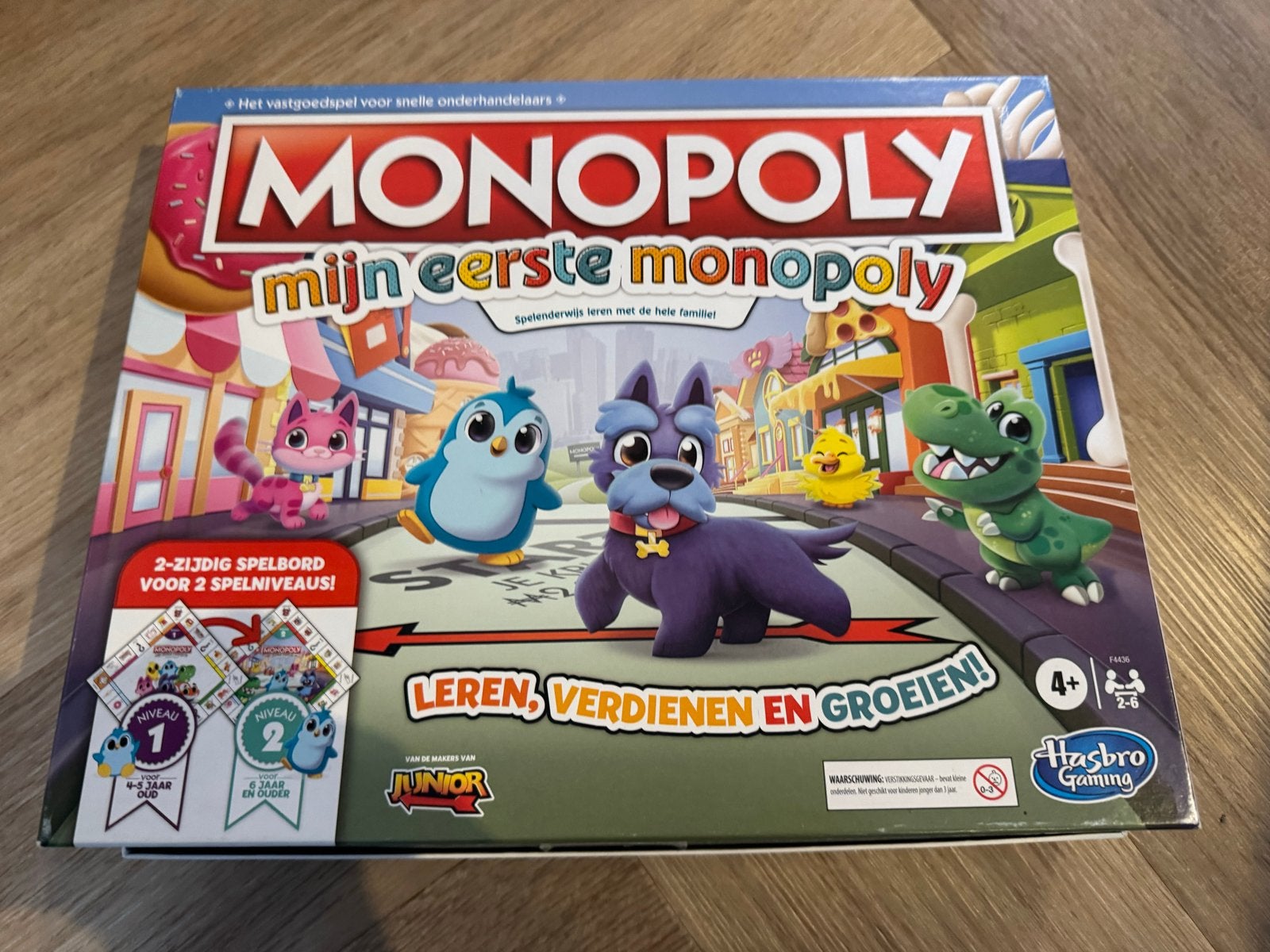 Monopoly Mijn Eerste Monopoly, Een of twee spelers, Verzenden, Gebruikt