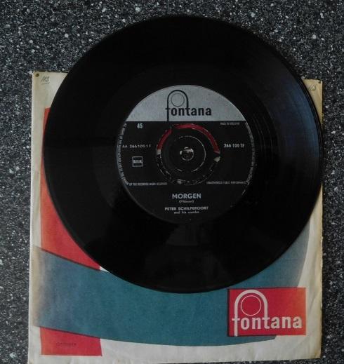 Peter Schilperoort - morgen & red river rock, Ophalen of Verzenden, Zo goed als nieuw, 7 inch, Levenslied of Smartlap