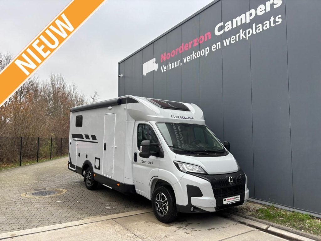 Crosscamp EXPDN T7.0 E, Caravans en Kamperen, Standaard zit, Verwarmde buitenspiegels, Fiat, Tot en met 2