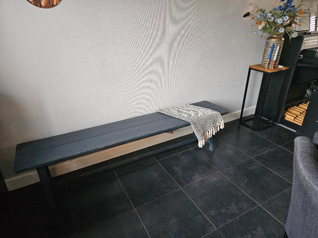 mooie houten keuken (decoratie) bank, Ophalen, Gebruikt, Rechte bank, Minder dan 150 cm