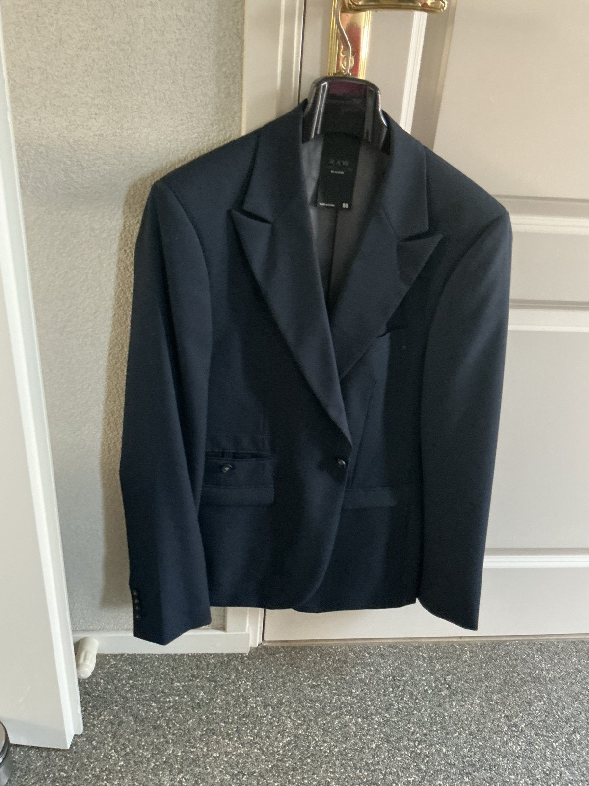 G-Star RAW Correct Line Blazer - Maat 50, Kleding | Heren, Ophalen of Verzenden, Nieuw, Maat 48/50 (M), Blauw
