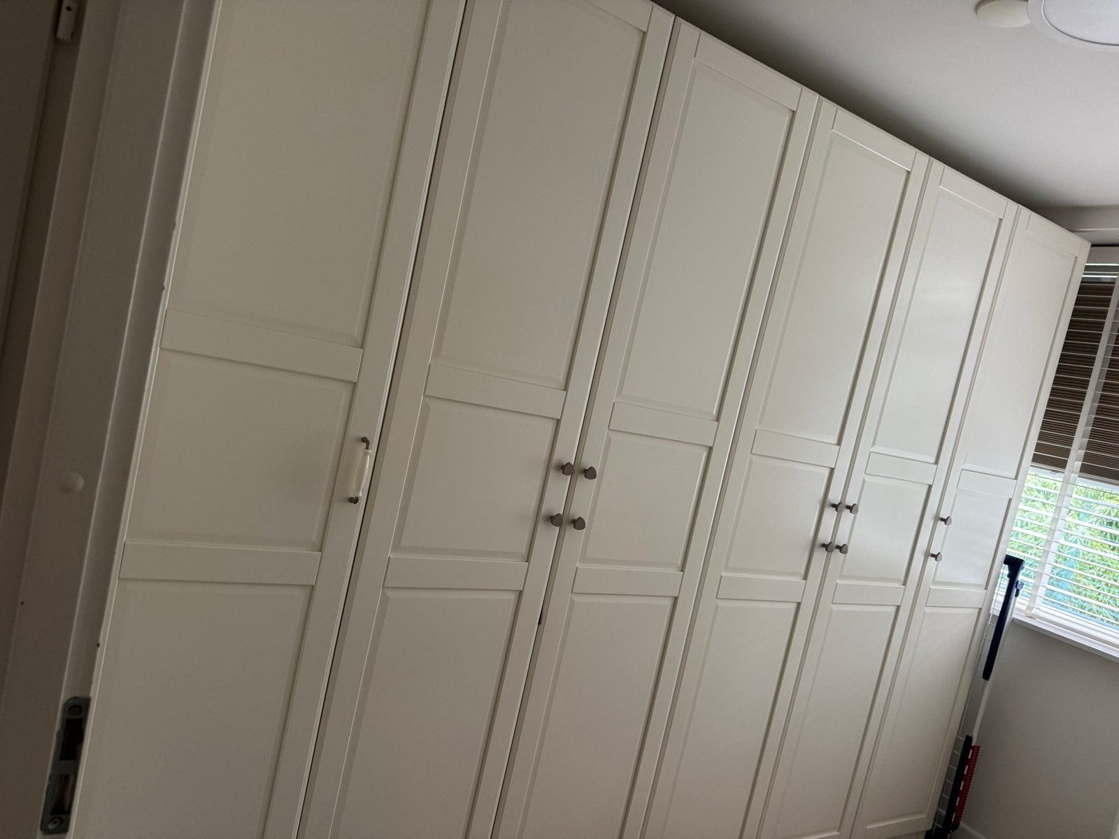 Ikea pax kast met deuren, Ophalen, Gebruikt, 200 cm of meer, Overige houtsoorten