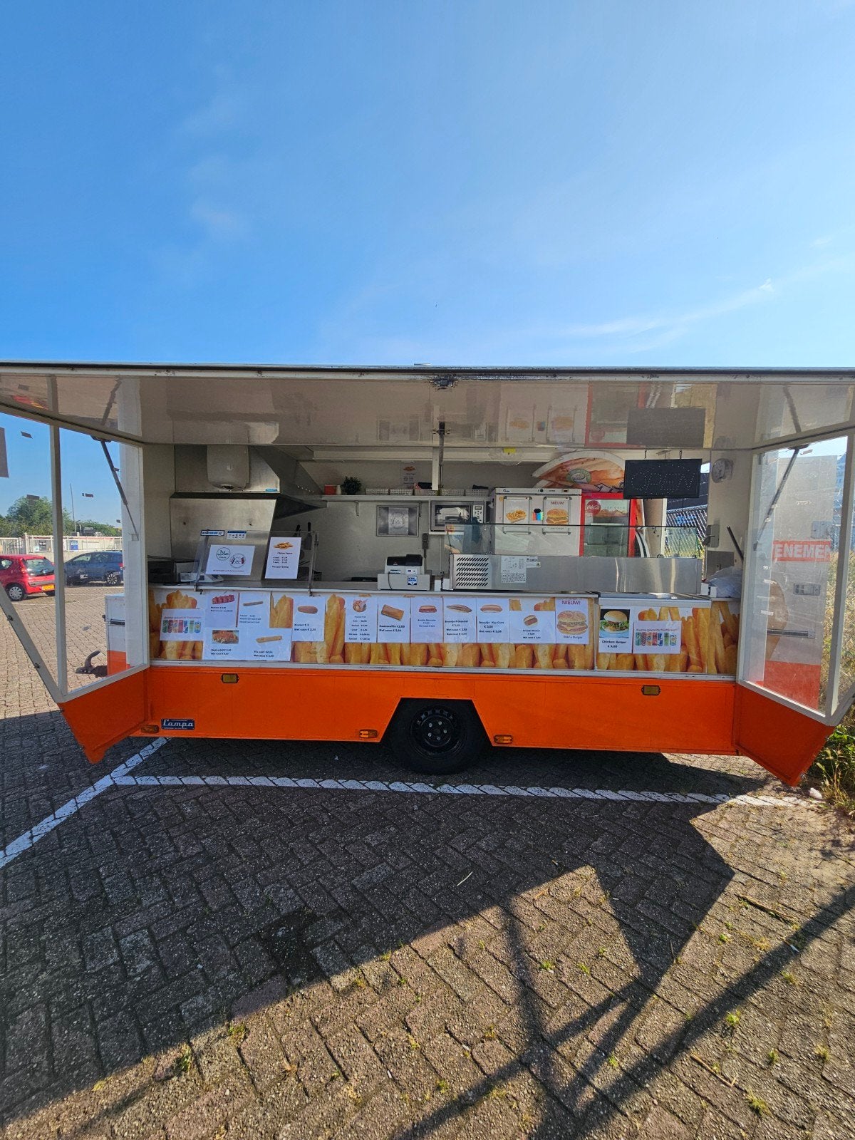 Verkoopwagen foodtruck, Zakelijke goederen, Ophalen