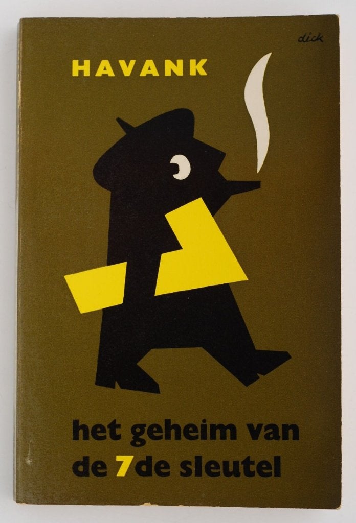 Het geheim van de 7de sleutel - Havank Detective Boek 1973, Verzenden, Zo goed als nieuw, Havank