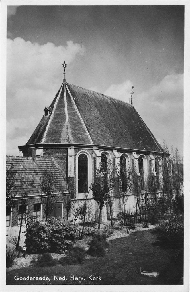 703-023-025 Goedereede Ned Herv Kerk, Verzenden, Voor 1920, Zuid-Holland