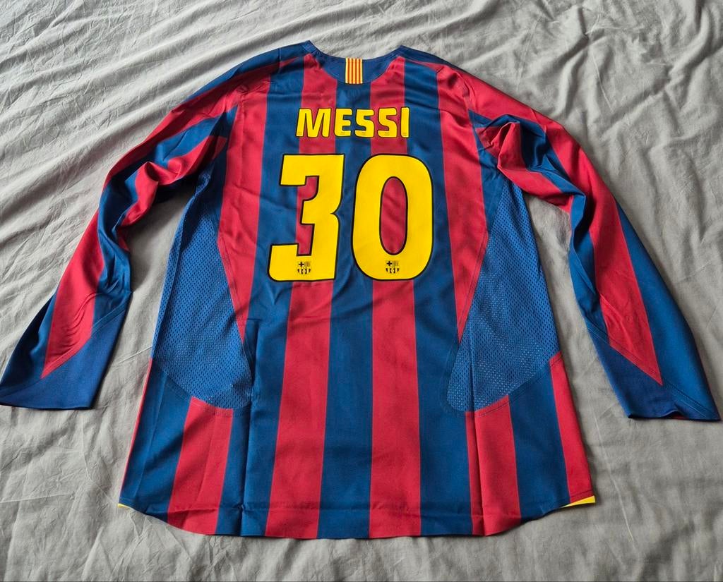 Origineel uniek Nike FC Barcelona reissue shirt #MESSI 30, Maat L, Ophalen of Verzenden, Nieuw, Shirt