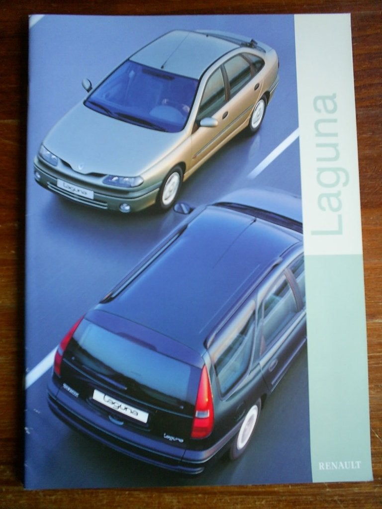 Renault Laguna [ 6 / 1998 ] 32 p., Ophalen of Verzenden, Zo goed als nieuw, Renault