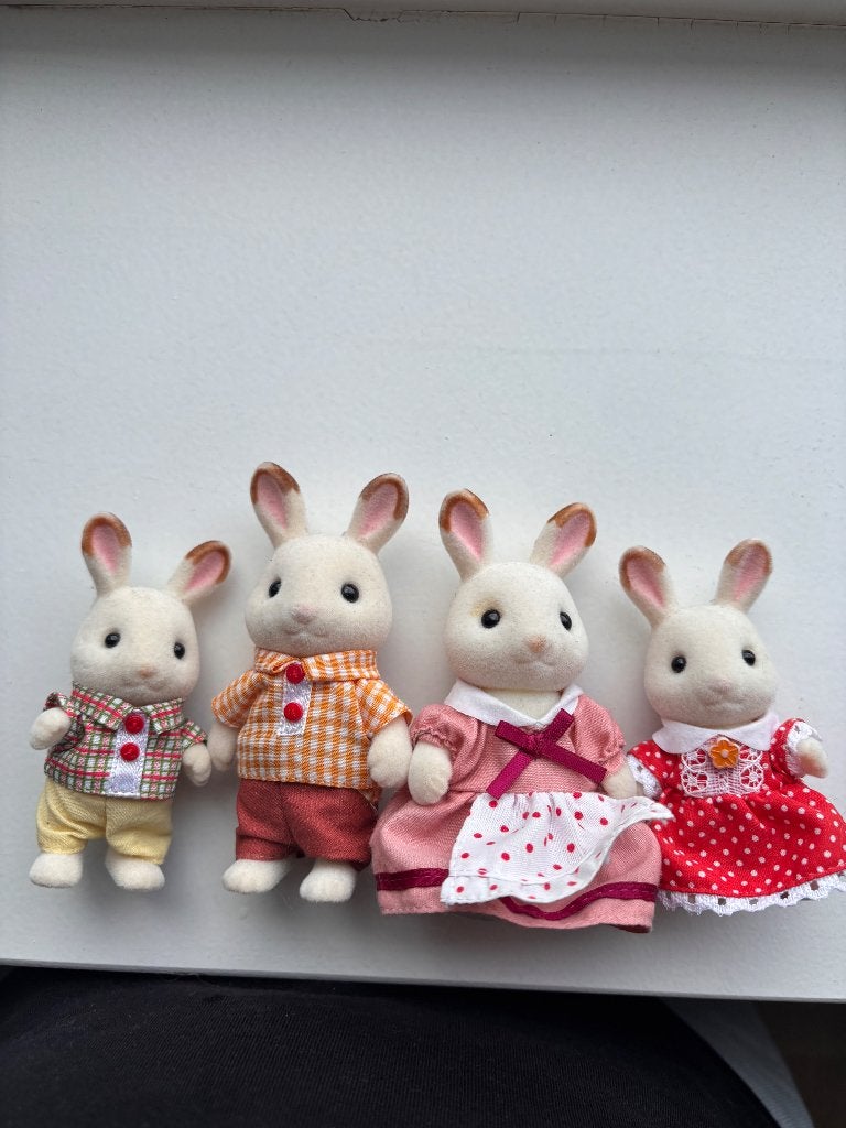 Sylvanian families konijn familie, Ophalen, Gebruikt