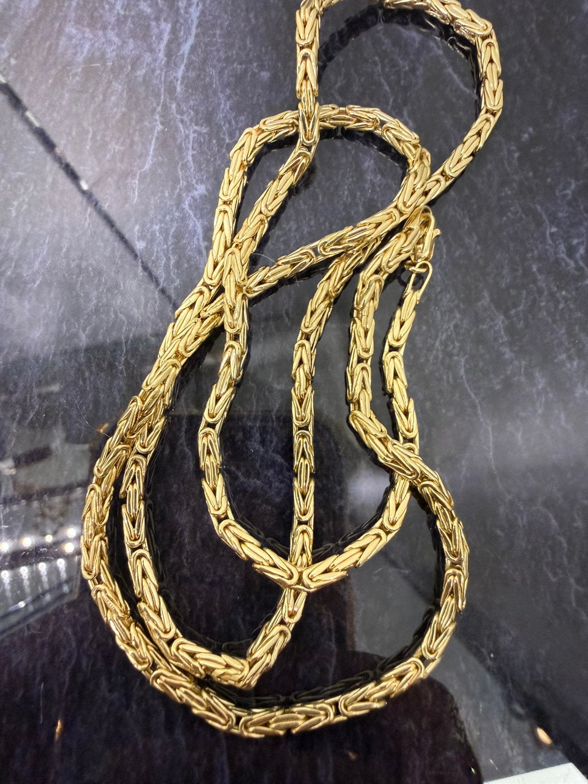 Prachtige 14 karaats gouden koningsketting 65 cm 2.8 mm, Ophalen of Verzenden, Nieuw, Goud