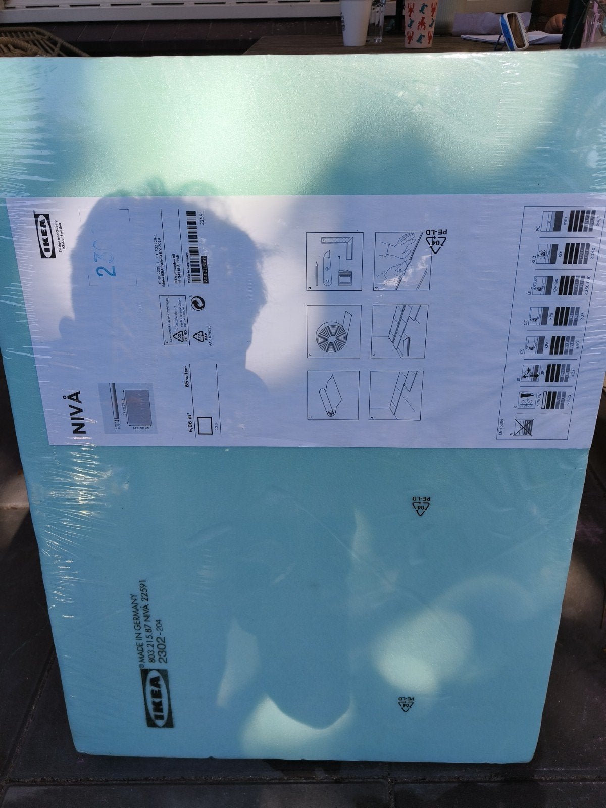 Ondervloer Ikea, Doe-het-zelf en Verbouw, Vloerdelen en Plavuizen, Ophalen, Overige materialen, 30 cm of meer, 50 tot 150 cm