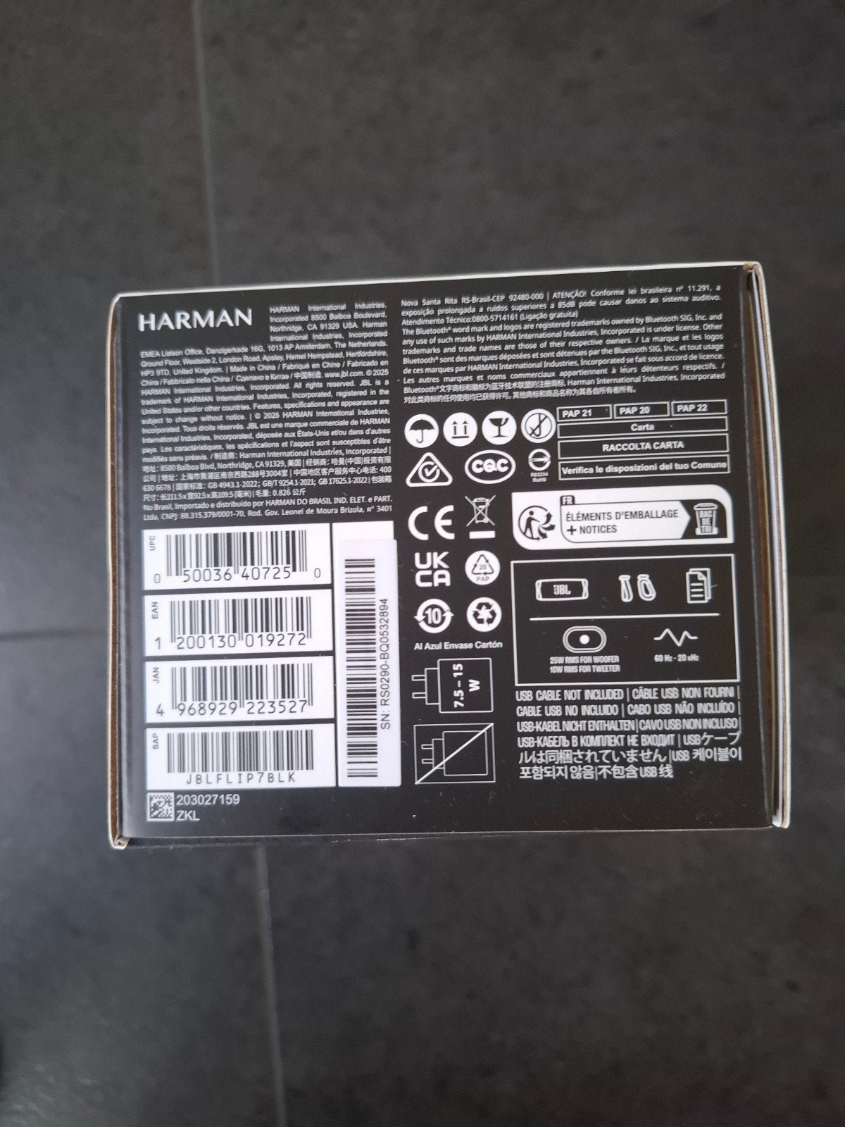 Foto 5 van JBL Flip 7 Zwart - Nieuw en Geseald