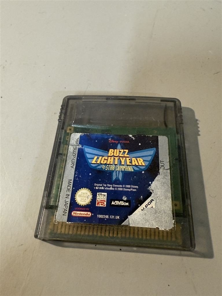 Nintendo Gameboy Color - Buzz Lightyear, Spelcomputers en Games, Games | Nintendo Game Boy, Gebruikt, 1 speler, Vanaf 3 jaar, Ophalen of Verzenden