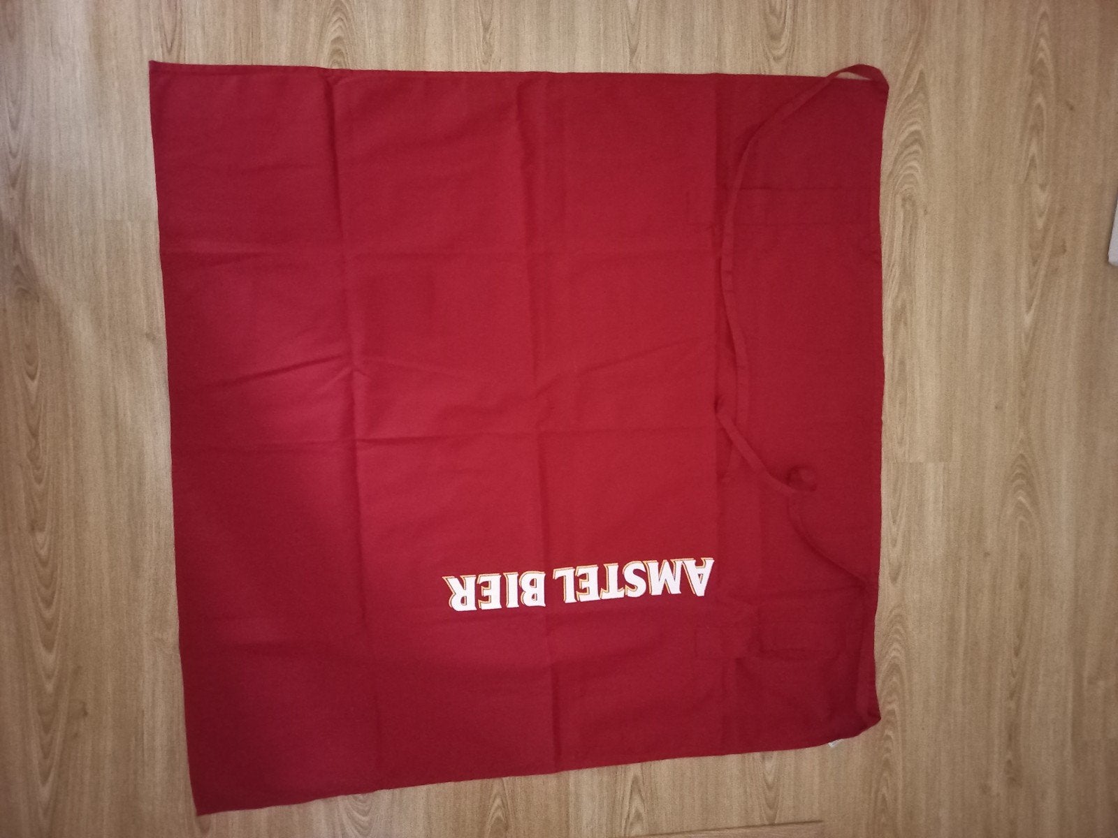 Amstel Bier Schort - Rood Keukenschort met Logo, Ophalen of Verzenden, Nieuw, Kleding, Amstel