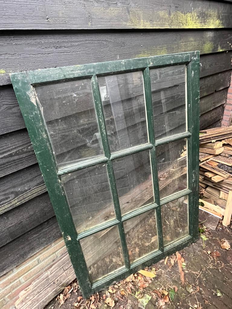 Raam 126x88cm, Doe-het-zelf en Verbouw, Glas en Ramen, Ophalen, Gevelraam of Ruit, Gebruikt, 80 tot 120 cm