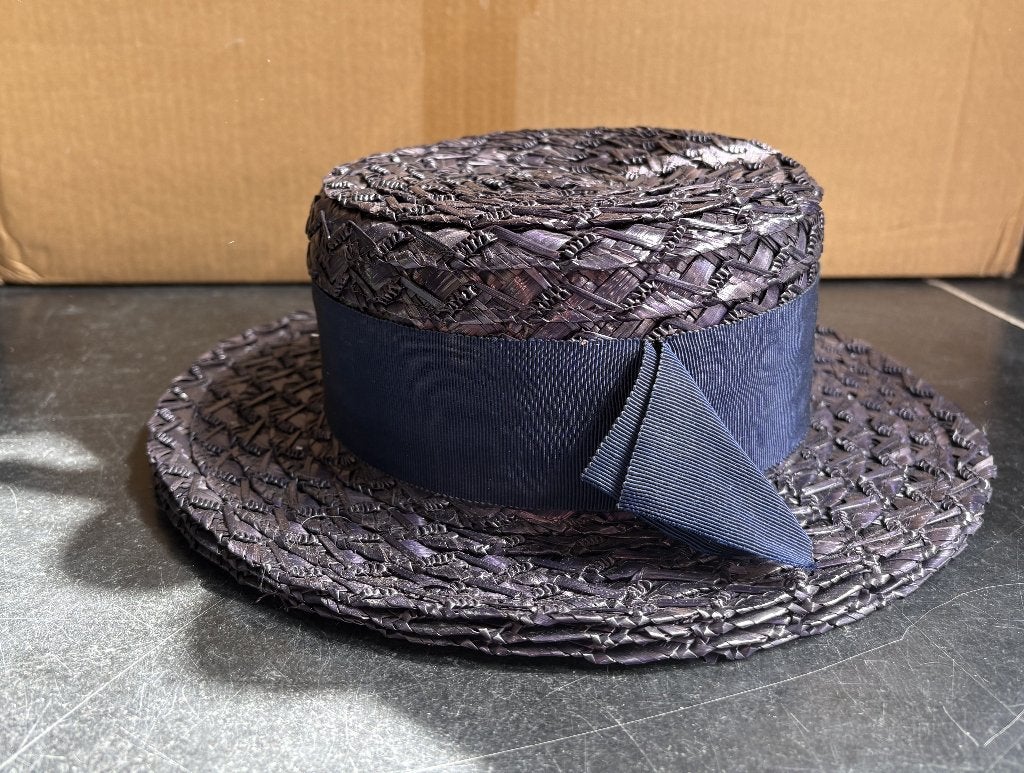 Vintage dameshoed - Contessa by Lewite, Kleding | Dames, Hoeden en Petten, Contessa, 55 cm (S, 6⅞ inch) of minder, Hoed, Ophalen of Verzenden