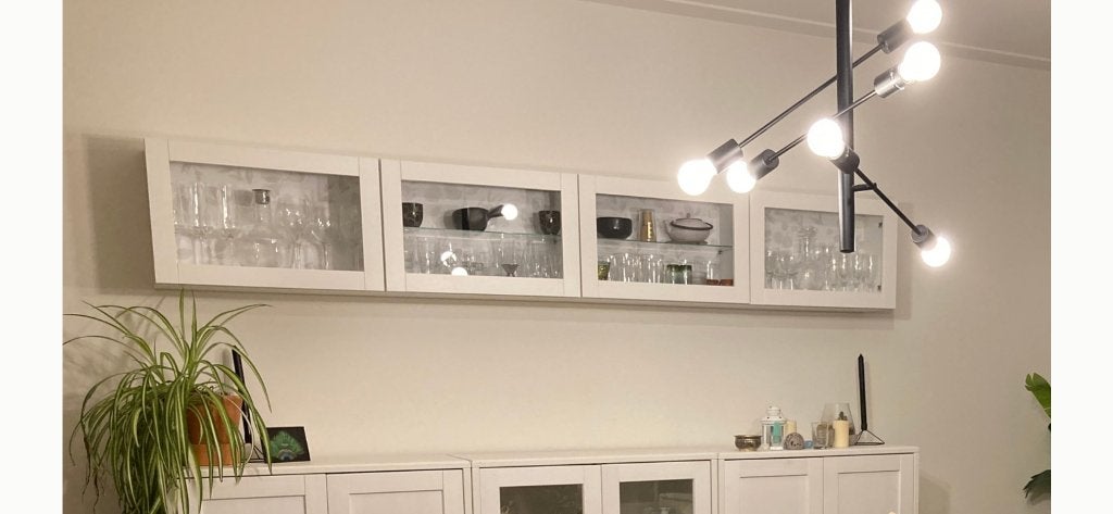 Vitrinekast, Huis en Inrichting, Kasten | Vitrinekasten, Ophalen, Met deur(en), Glas, 50 tot 100 cm