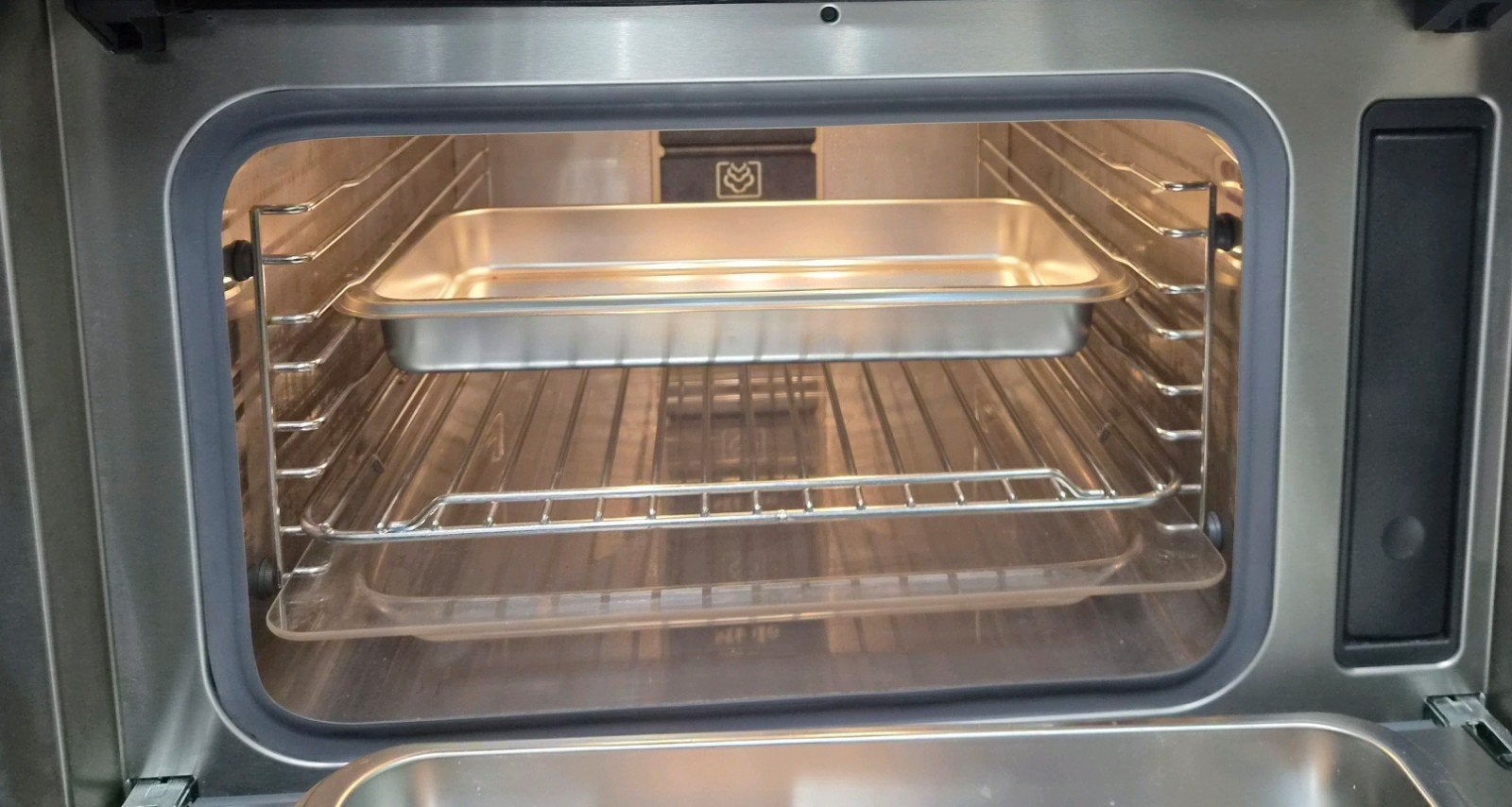 Miele DGM6401 magnetron /combi-stoomoven Obsidiaanzwart, Combimagnetron, Ophalen of Verzenden, Zo goed als nieuw, Inbouw