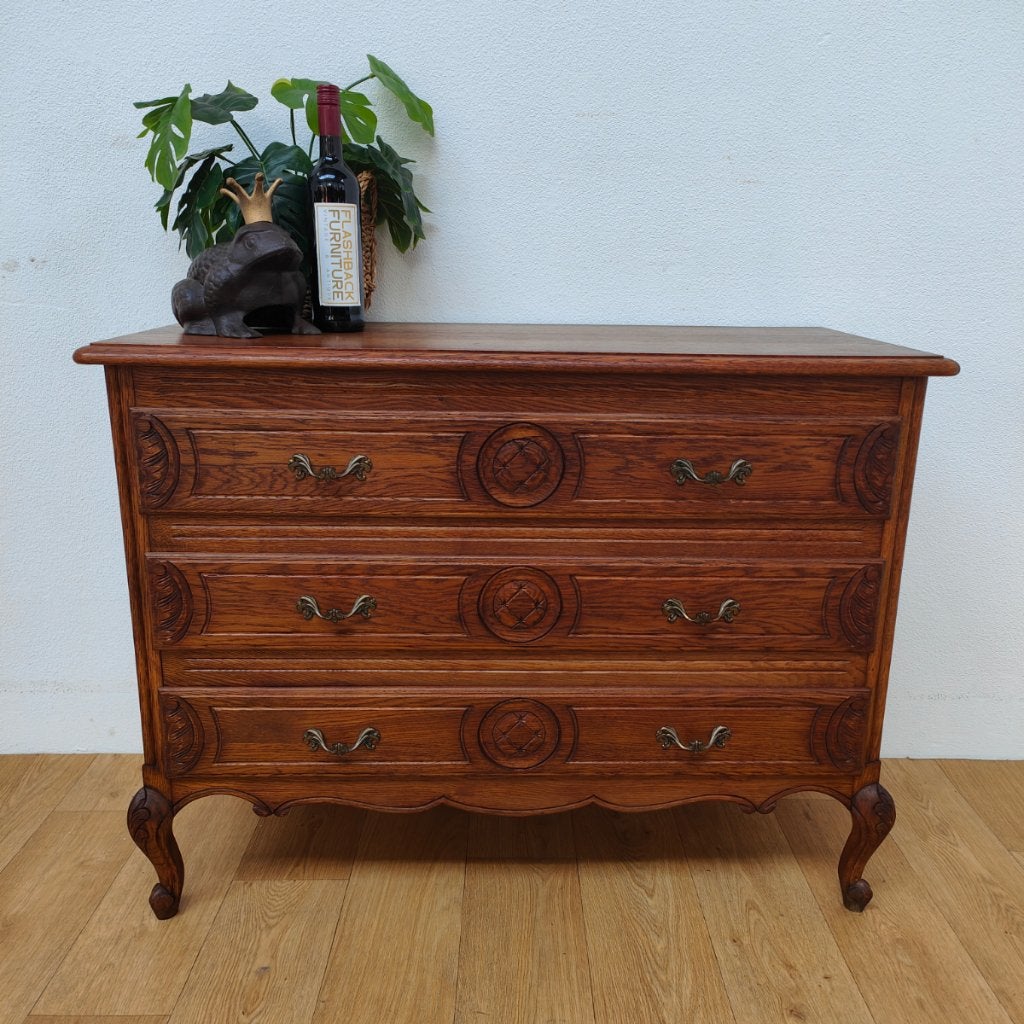 Vintage Queen Ann ladekastje, commode dressoir ladekast 102, Valkenswaard, Gebruikt, Info@flashbackfurniture.nl, Flashback Furniture