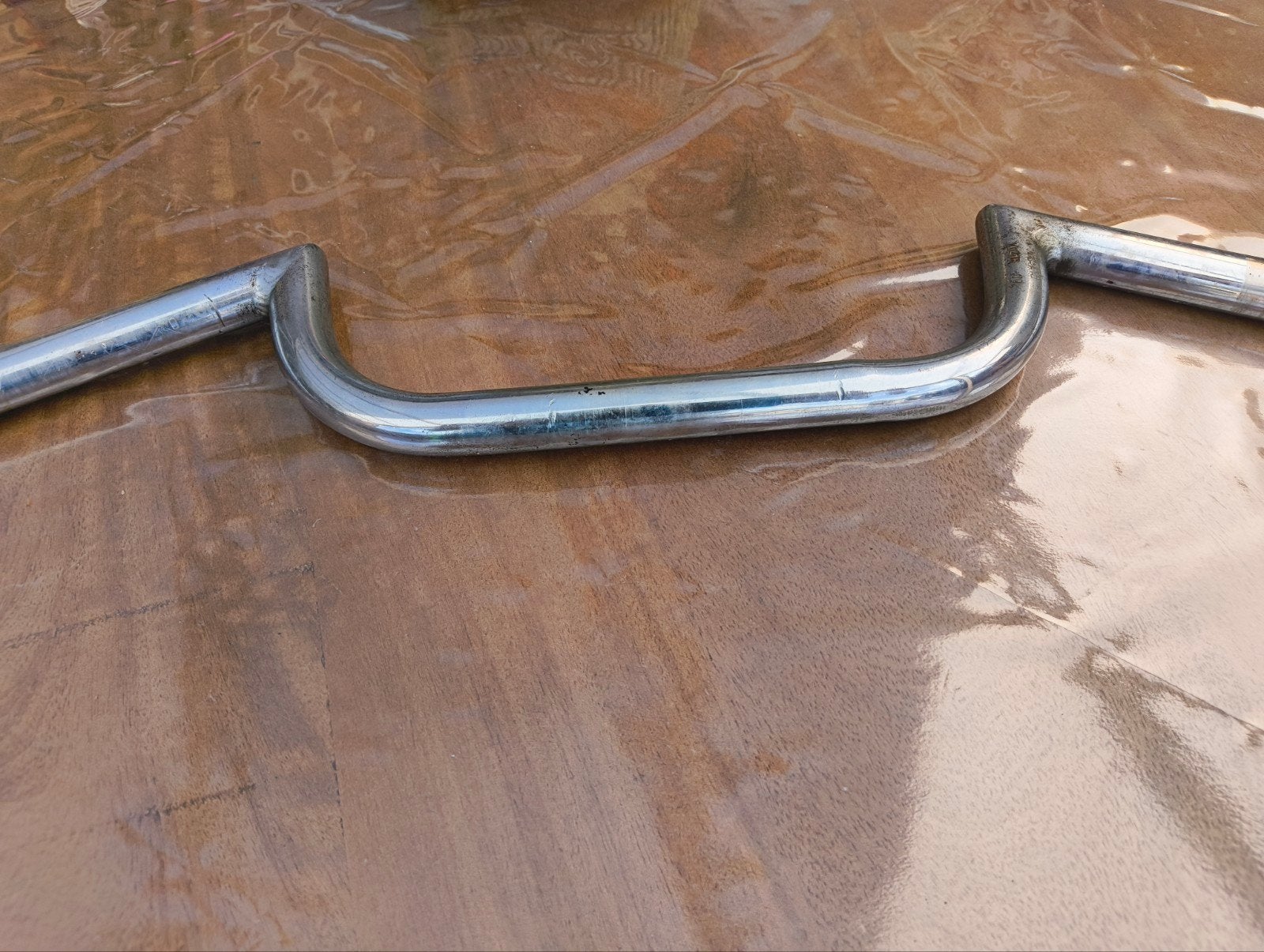 Racestuur sportbrommer 68 cm breed, 22 mm diameter, Fietsen en Brommers, Brommeronderdelen | Oldtimers, Ophalen of Verzenden, Gebruikt