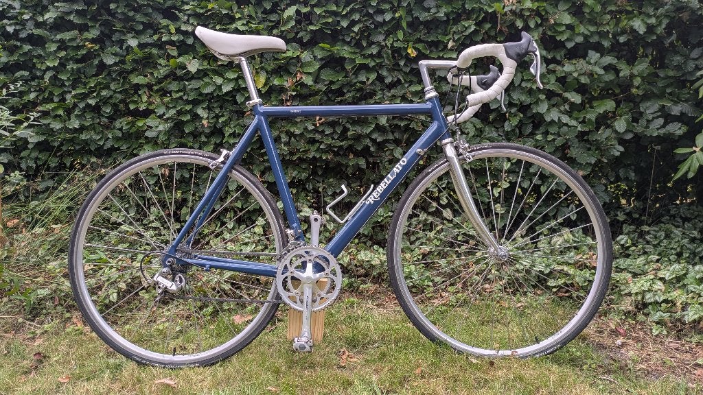 racefiets Rebellato maat 56, 28 inch, Gebruikt, Aluminium, 15 tot 20 versnellingen