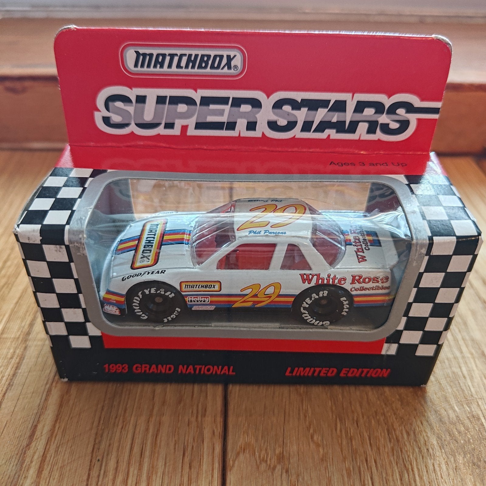 Matchbox Super Stars 1993 Grand National Limited Edition, Ophalen of Verzenden, Nieuw, 1:50 of kleiner, Auto