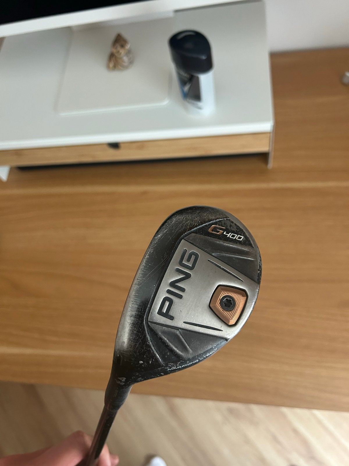Ping G400 Hybride 4 (22 graden) Linkshandig, Ophalen of Verzenden, Gebruikt, Club, Ping