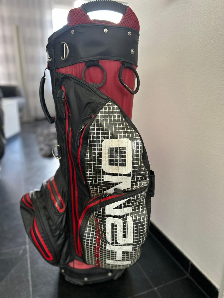 Golftas - waterproof - H2O - rood-wit-zwart, Ophalen, Gebruikt, Tas, Overige merken