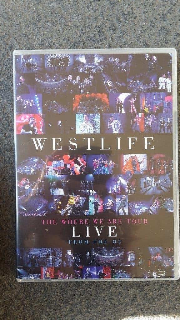 DVD Westlife - The where we are Tour - Live From The O2, Alle leeftijden, Ophalen of Verzenden, Zo goed als nieuw, Concert
